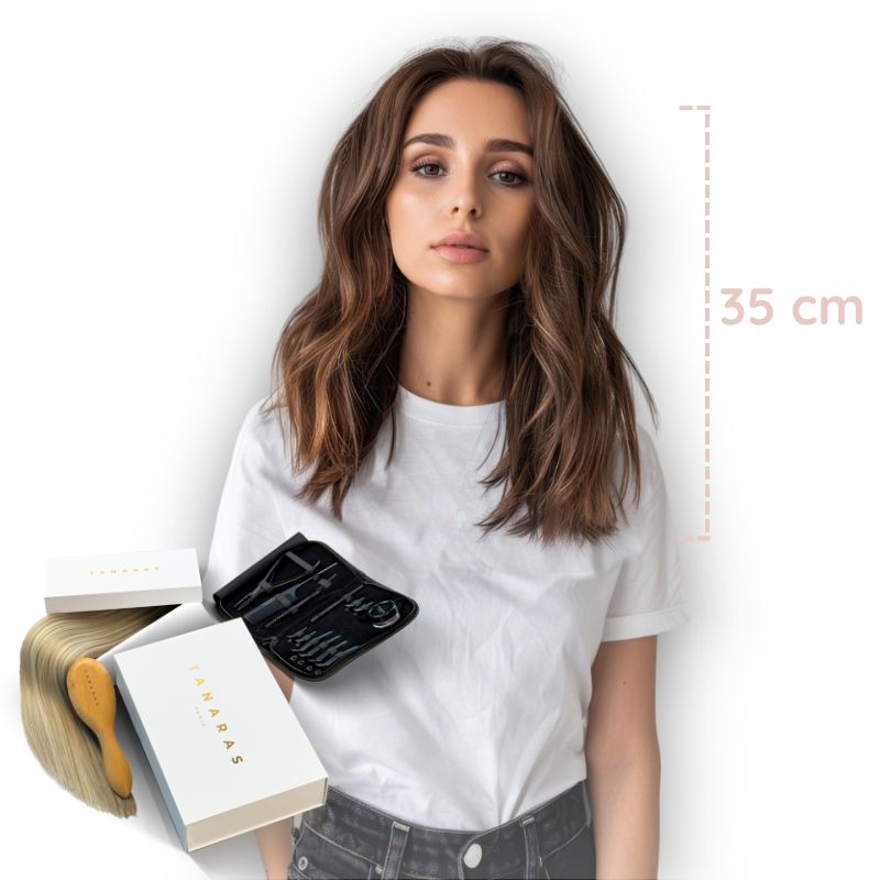 INVISIS SET - Extensions wie beim Friseur 35 cm
